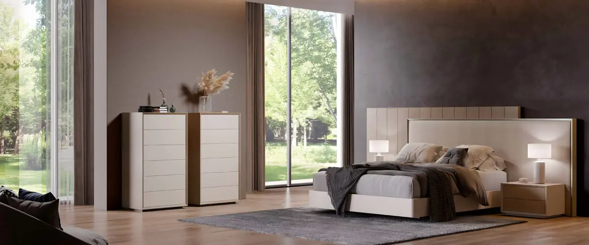 Quarto Vertex Gold VG.38, descubra as peças do ambiente