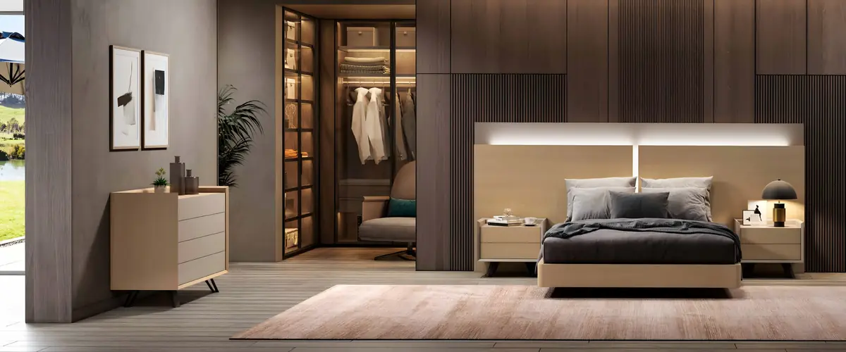 Quarto Vertex Gold VG.39, descubra as peças do ambiente
