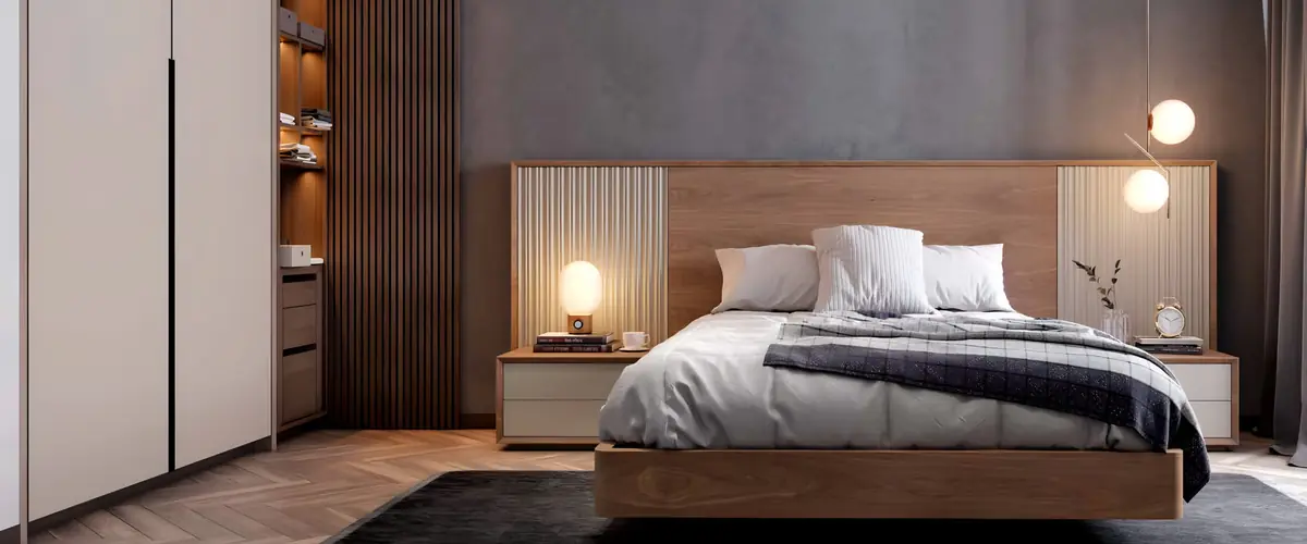 Quarto Vertex Gold VG.41, descubra as peças do ambiente