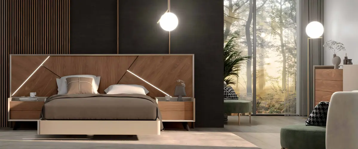 Quarto Vertex Gold VG.45, descubra as peças do ambiente