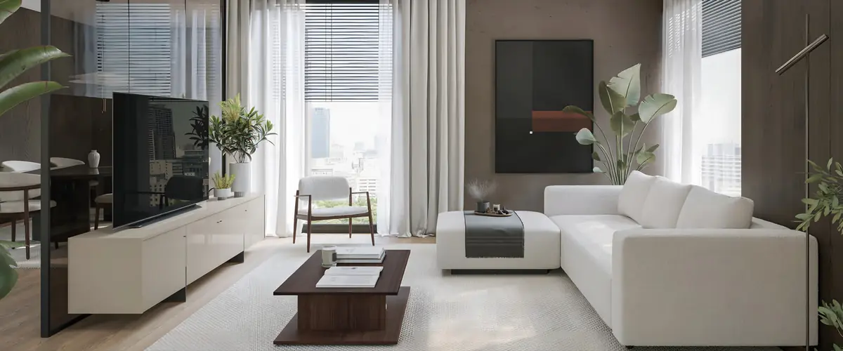 Sala de estar Laggi 4, descubra as peças do ambiente