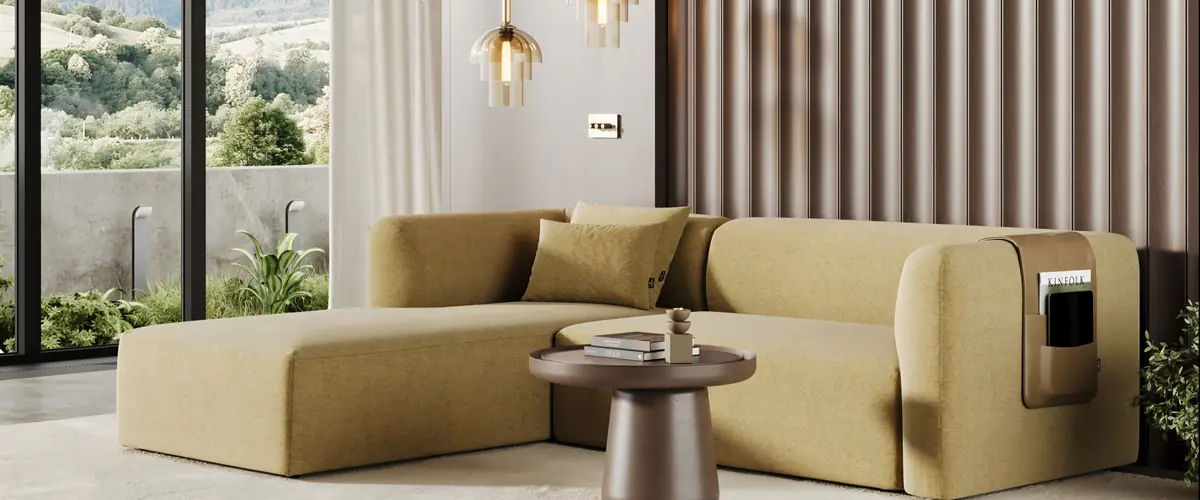 Sala de estar Sky, descubra as peças do ambiente