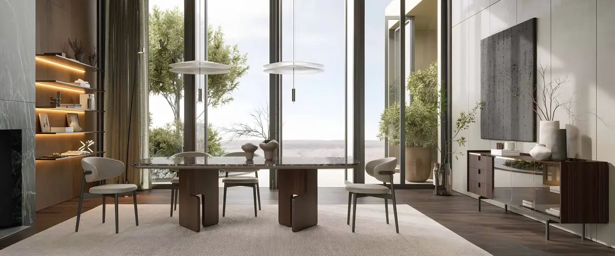 Sala de jantar Colline, descubra as peças do ambiente