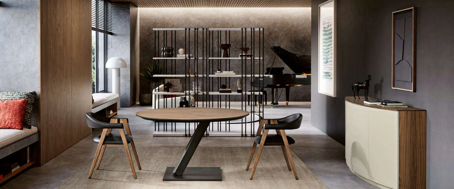 Sala de jantar Corvo 03, descubra as peças do ambiente