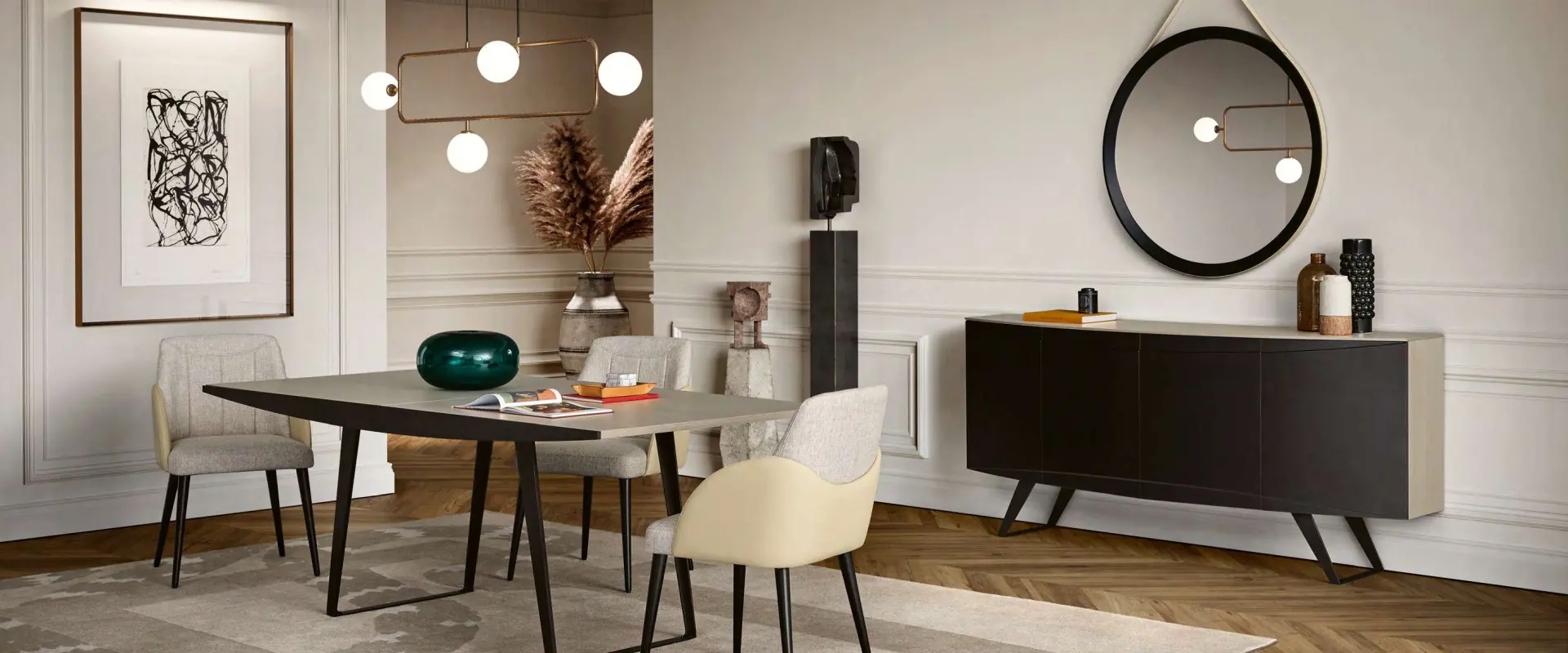 Sala de jantar Corvo 04, descubra as peças do ambiente