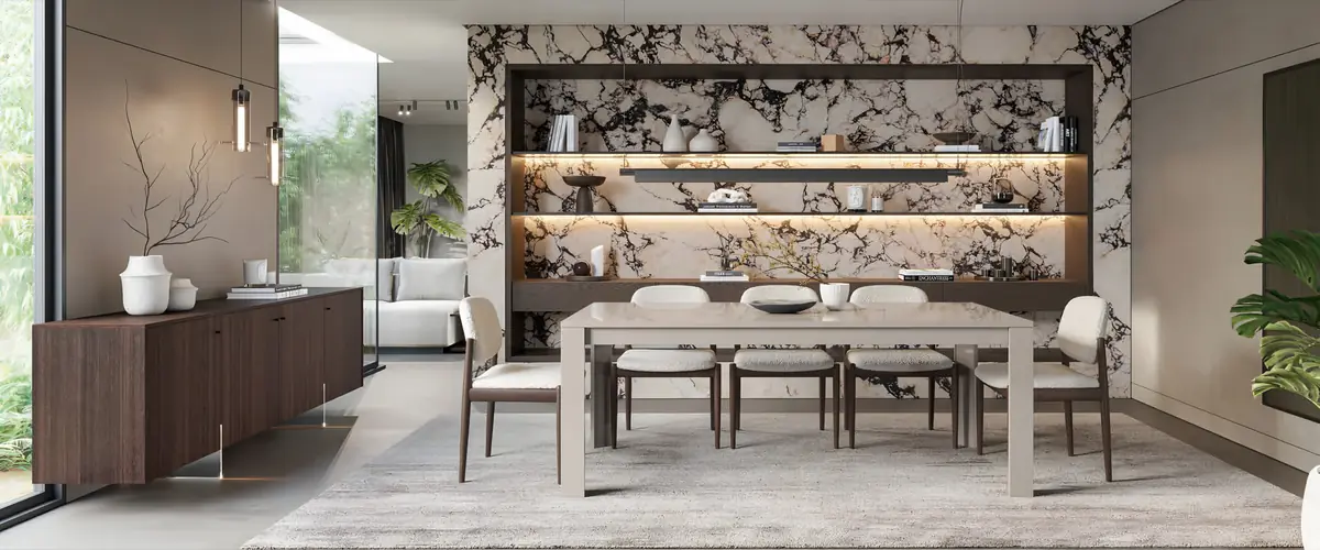 Sala de jantar Laggi 2, descubra as peças do ambiente