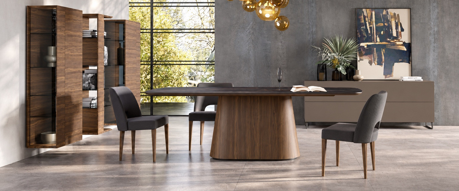 Sala de jantar Osmosis 725, descubra as peças do ambiente