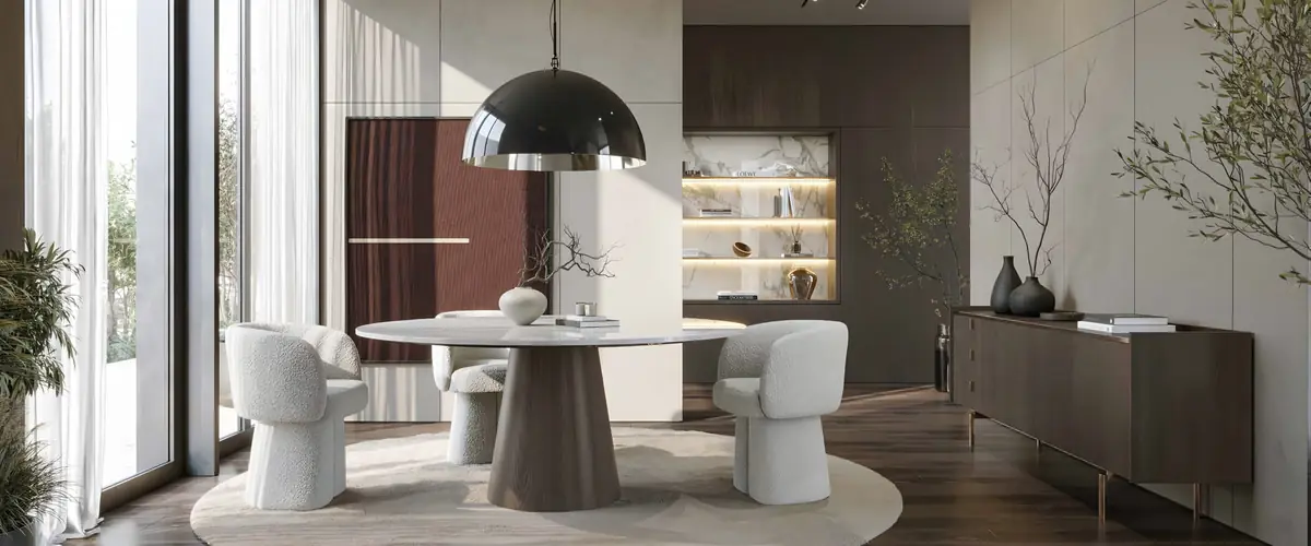 Sala de jantar Senza, descubra as peças do ambiente