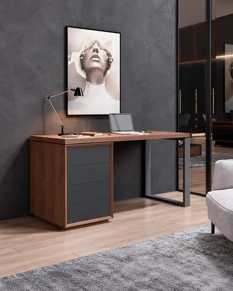 Secretária Vertex Gold VG.46 em ambiente