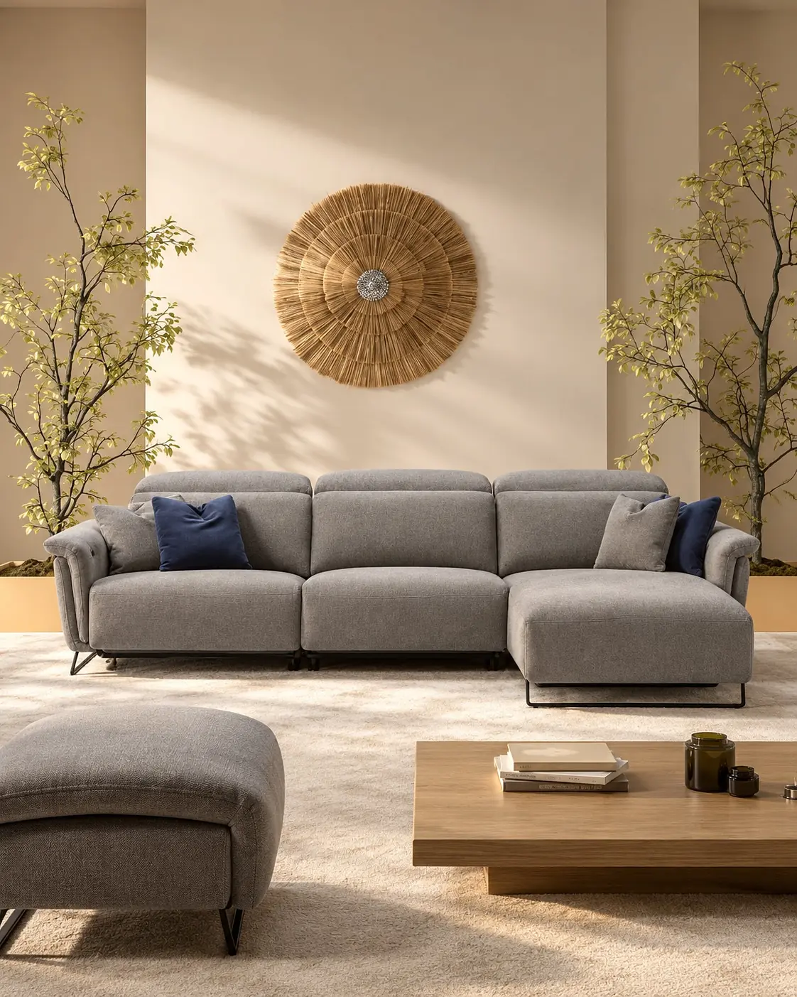 Ashley Sofa in a room setting