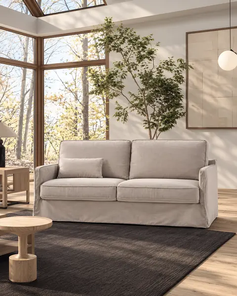 Sofá cama West em ambiente