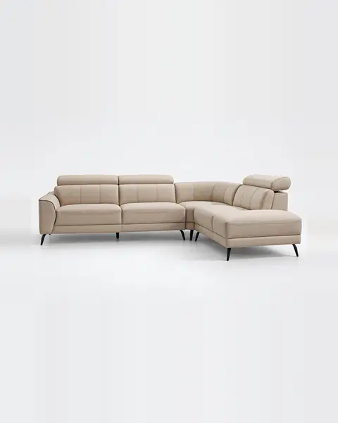 Sofá de canto Baltic com chaise longue