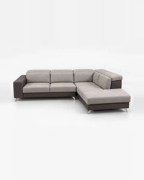 Sofá de canto Divani com chaise longue