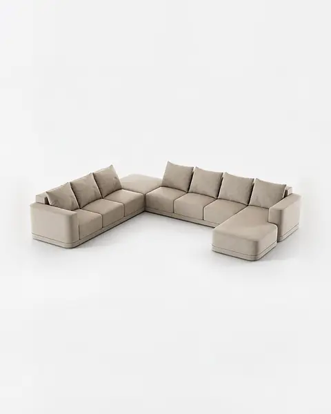 Alternative photo of the product Rocco Corner Sofa with Chaise Longue