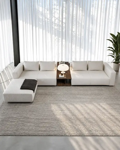 Sofá modular Laggi em ambiente