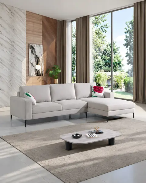 Sofá Nórdico com chaise longue