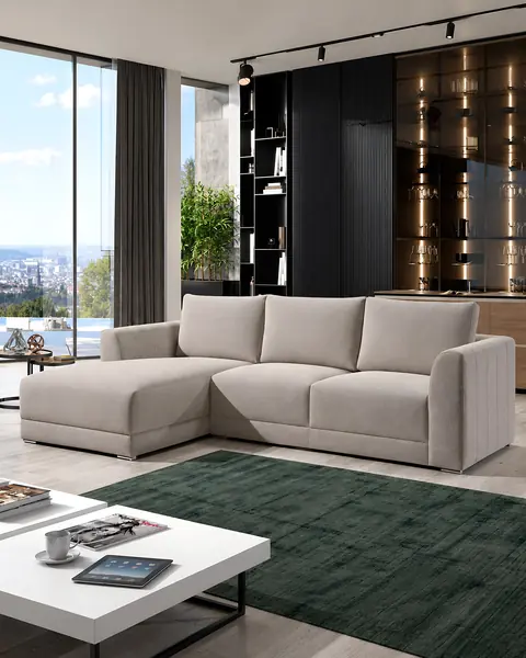 Sofá Scala com chaise longue