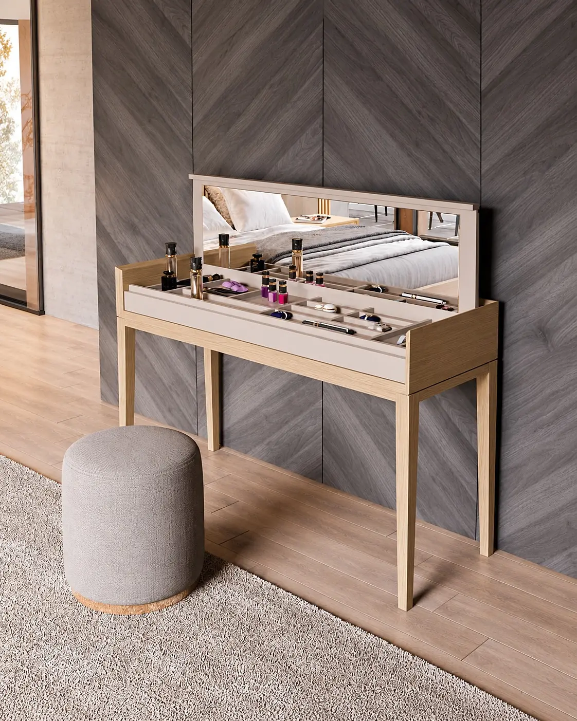 Toucador Vertex Gold VG.35 em ambiente