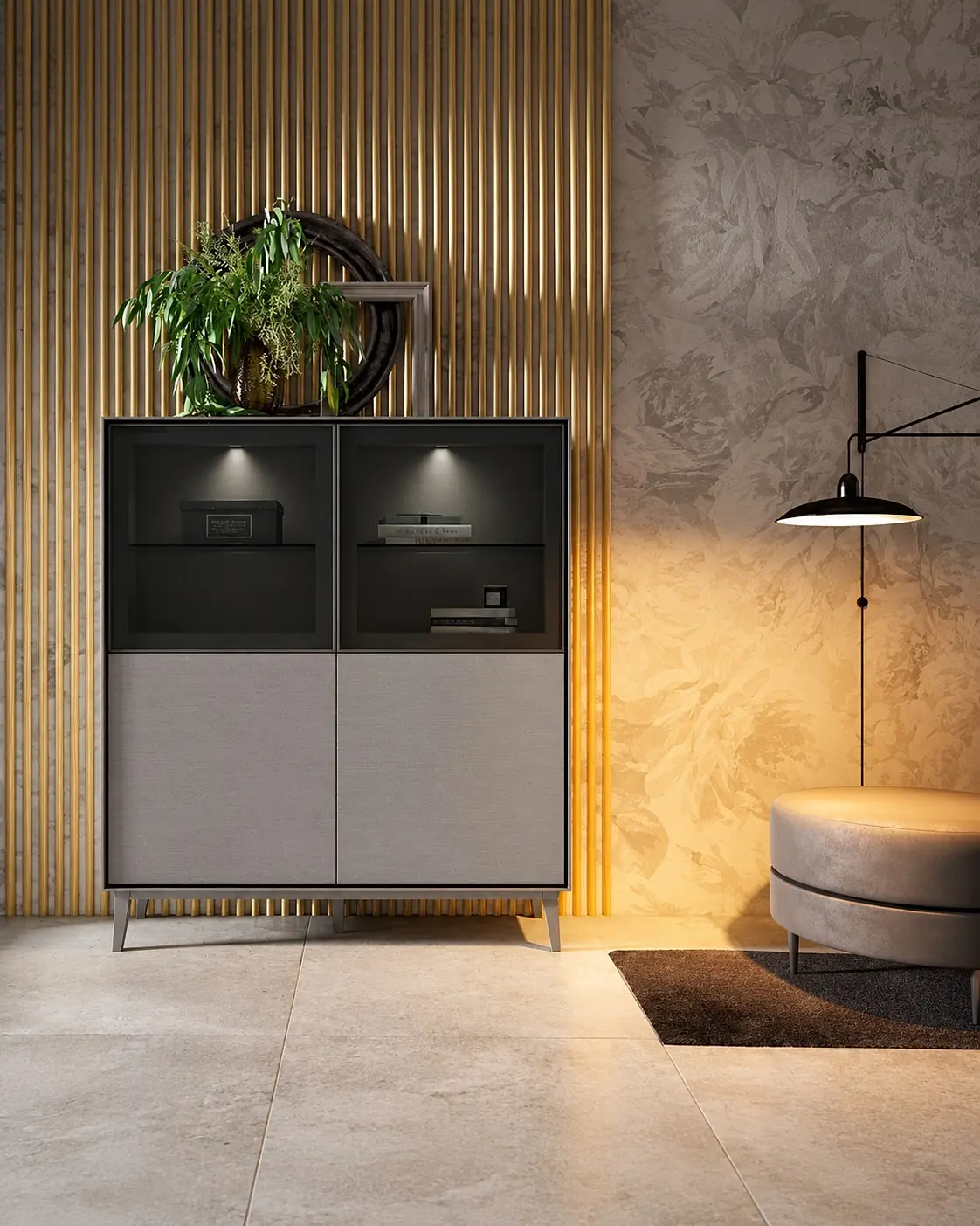 Serenity 716 Display Cabinet